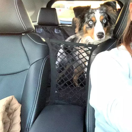 Rede de isolamento de segurança do cão da cerca do animal de estimação do carro durável crianças viagem ferroviário barreira malha filhote de cachorro palito anti-colisão esteira suprimentos de kitt