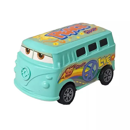 Mini 12 pçs disney pixar carros 3 pistão copo rebote carro coleção relâmpago mcqueen jackson tempestade pvc modelo de carro brinquedo para crianças