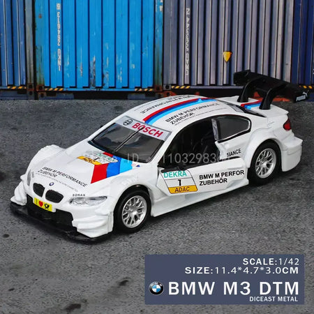 Msz 1:43 bmw m4 e-tron gt aventador modelo de suspensão carro clássico modelo de carro estático liga fundição modelo de carro coleção presente brinquedo
