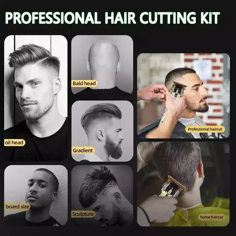 2024 barbeador elétrico profissional para homens navalha para homens cortador de barba aparador barbeiro máquina de barbear t9 máquina de cortar cabelo dropshipping