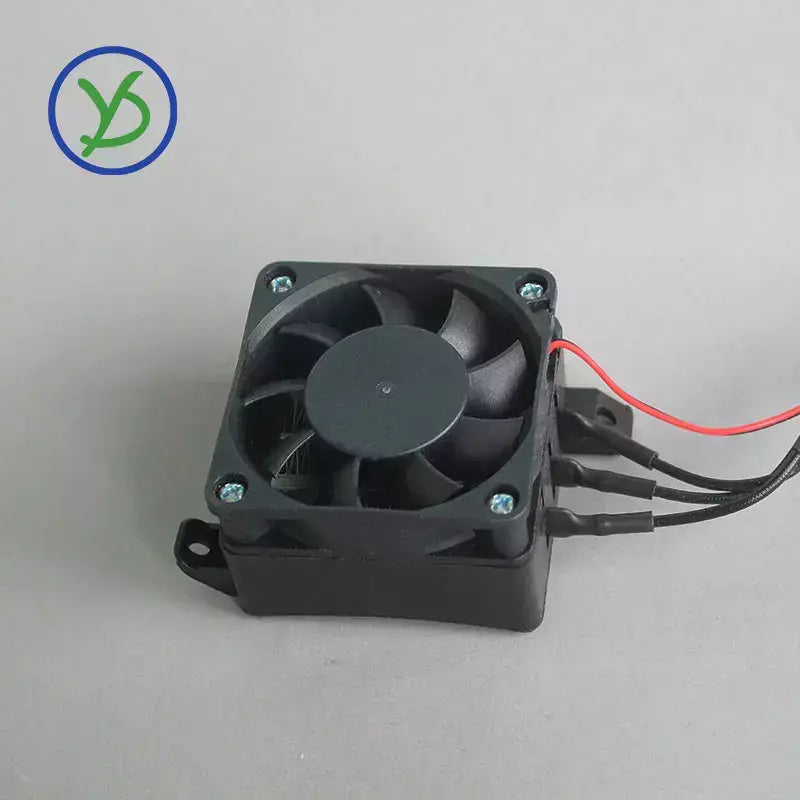 12v ~ 220v 70w ~ 400w aquecedor ptc cerâmica aquecedor de temperatura constante com ventilador ptc aquecedor elétrico incubação elemento de aquecimento de ar ptc