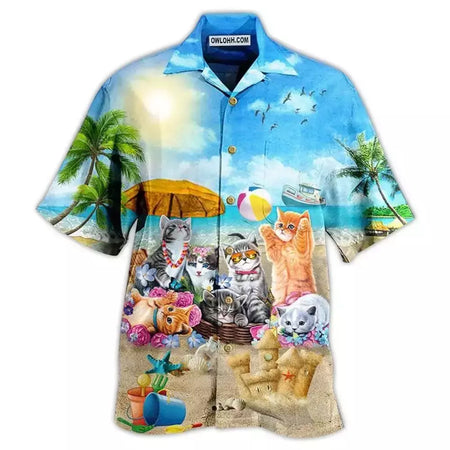 Camisas havaianas 3d impresso praia baile de formatura manga curta cubana beachwear y2k roupas casuais estilo vintage