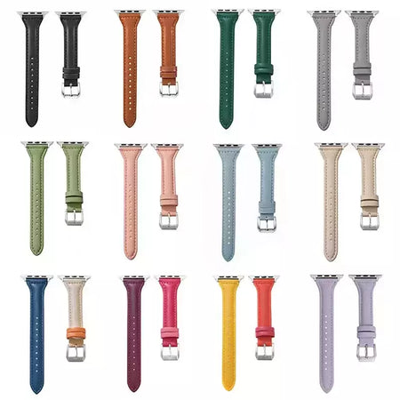 Pulseira de couro para Apple Watch, Banda, Pulseira, Ultra 9, 7, SE, 3, 4, 6, 8, 44mm, 40mm, 41mm, 42mm, 38 milímetros, 49 milímetros, 44 milímetros, 45 milímetros