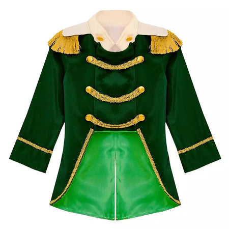 Meninos príncipe cosplay traje manga longa franja de ouro trança veludo smoking tailcoat tribunal real cosplay jaqueta vestir-se