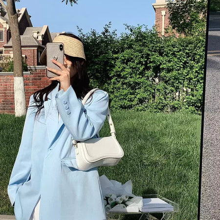 Bolsa de ombro portátil para mulheres, axila, sacolas de designer, bolsas e bolsas de luxo, bolsa axilas fashion