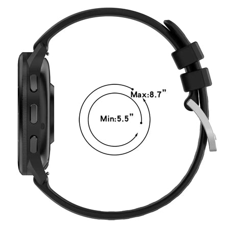 Pulseira de relógio para Garmin Venu 4 41mm 45mm Silicone 18mm 22mm Substituição de pulseira
