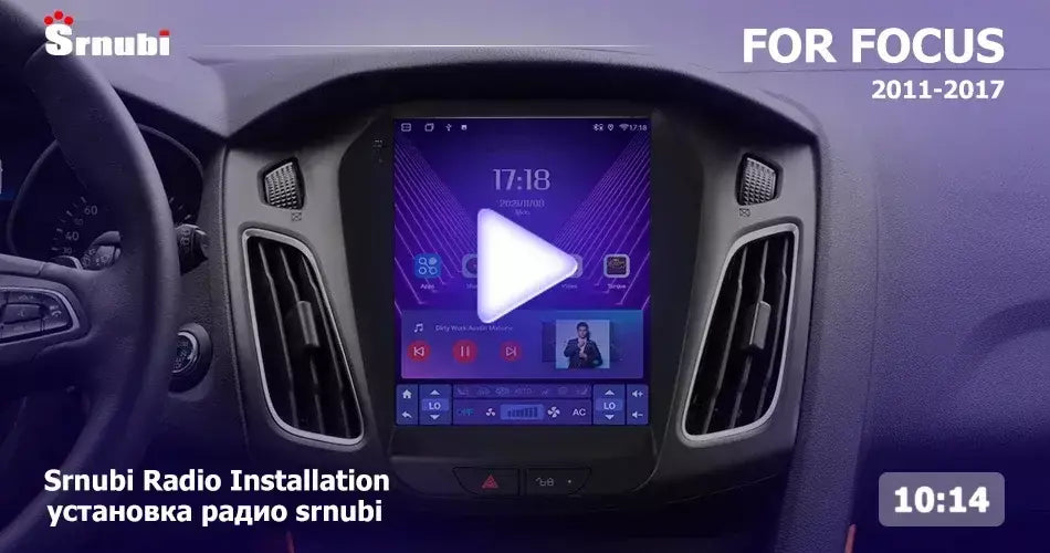 Srnubi 2 din 9.7 "android 13 carplay rádio do carro para ford focus 3 mk 3 2011 2012 - 2019 reprodutor multimídia 2din gps auto estéreo dvd