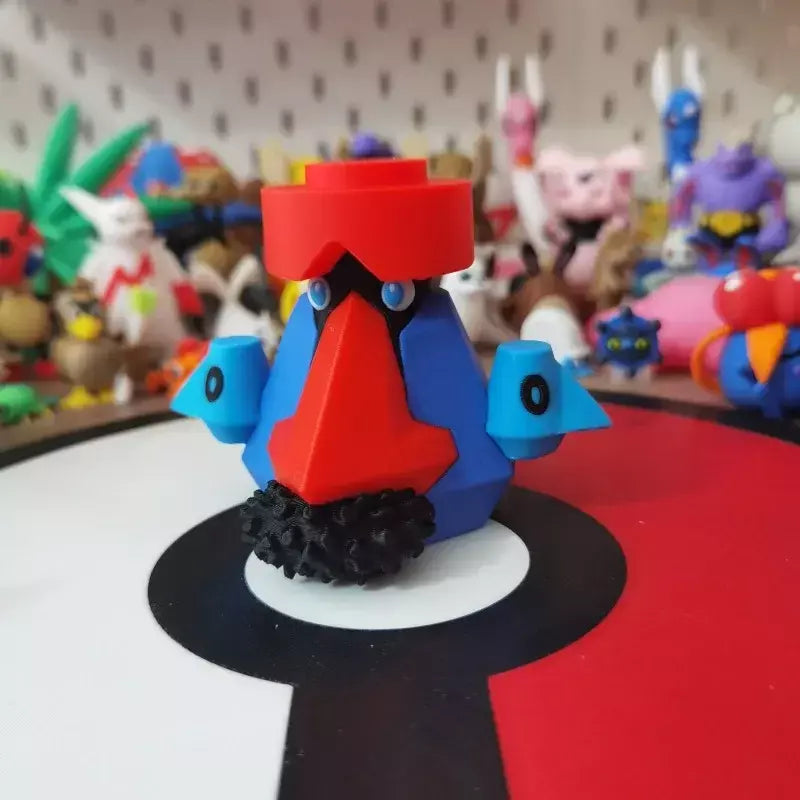 Anime pokemon nosepass probopass figura proporção mundo 1:20 diy impressão 3d personagem kawaii decoração de mesa modelo brinquedo presente