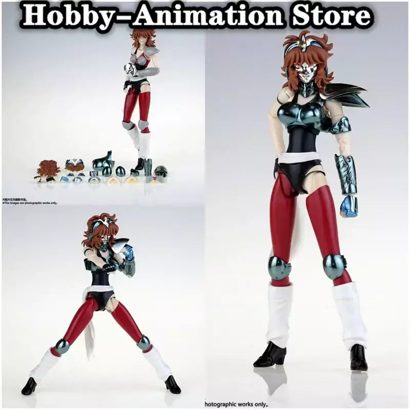 [ Em estoque ] GoodTony Saint Seiya Mito Pano EX Pandora Camaleão Junho June Athena Águia Marin Aquila Ofiúco Shaina Ophiuchus Figura de Ação Cavaleiros do Zodíaco Prata