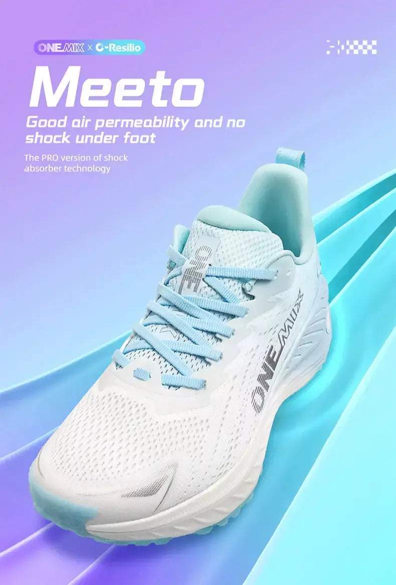 Onemix tênis de corrida casual respirável verão sapatos de corrida dos homens leves sapatos de ginásio ao ar livre masculino almofada sapatos esportivos