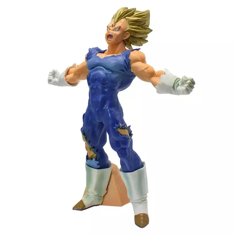 Anime dragon ball z majin vegeta figura brinquedos manga goku preto zamasu super saiyan estatuetas de ação pvc coleção modelo bonecas