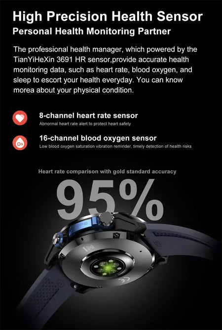 Xiaomi gps relógio inteligente com mapas offline 4gb de memória player vídeo militar esportes smartwatch masculino 30m natação à prova dwaterproof água amoled
