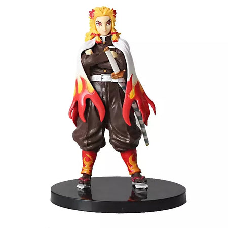 Anime figura demônio slayer figuras kimetsu não yaiba boneca tanjiro nezuko zenitsu estatueta inosuke guerreiro figura de ação modelo brinquedos