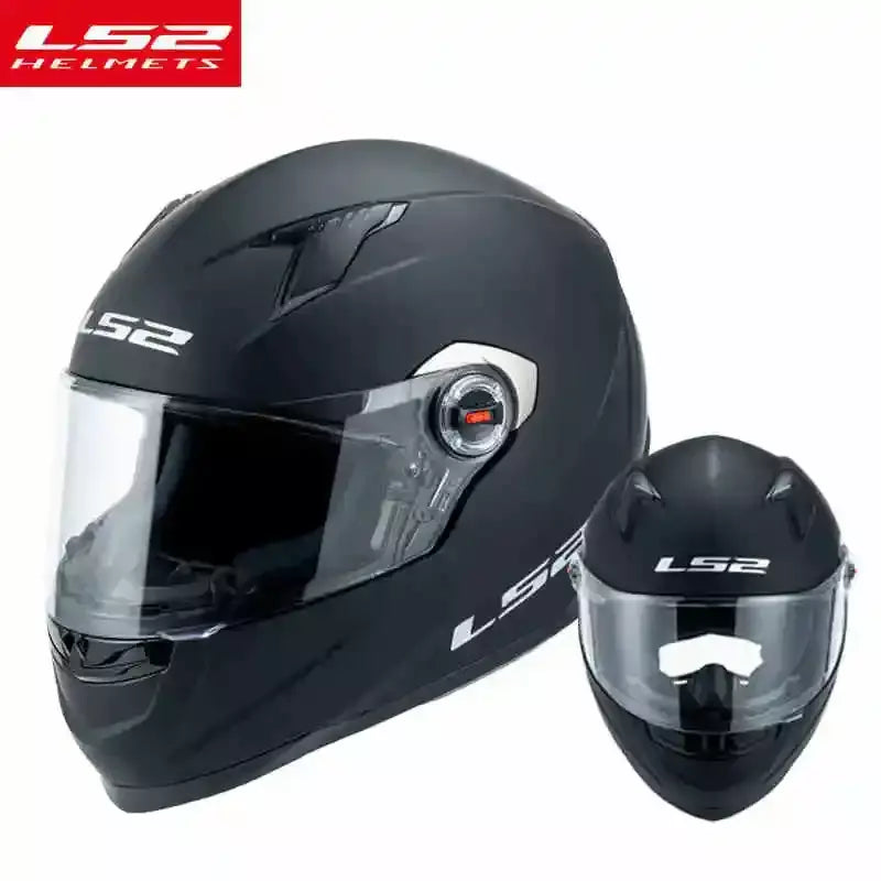 Ls2 rosto cheio capacete da motocicleta das mulheres dos homens capacete de motocross de alta resistência abs escudo 3c aprovado acessórios da motocicleta ff358