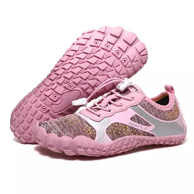 Crianças tênis de secagem rápida meninos meninas luz respirável praia aqua sapatos do miúdo elástico antiderrapante sapatos esportivos aquáticos