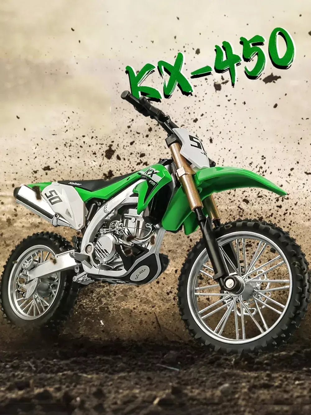 1:12 kawasaki kx450 nijia ZX-6R modelo de motocicleta brinquedo diecast liga carro roda dianteira direção absorção choque decorativo presente do menino