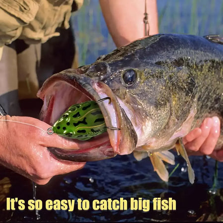 Topwater sapo isca baixo truta iscas de pesca kit conjunto realista prop sapo macio swimbait flutuante com ganchos malhas