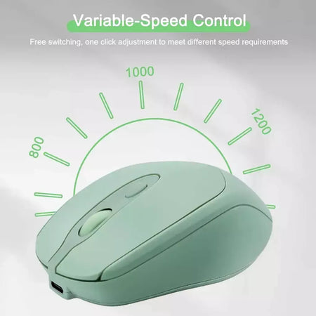 Rato de jogo sem fio recarregável 2.4g bluetooth-mouse sem fio usb silencioso gamer ratos para computador portátil mac tablet
