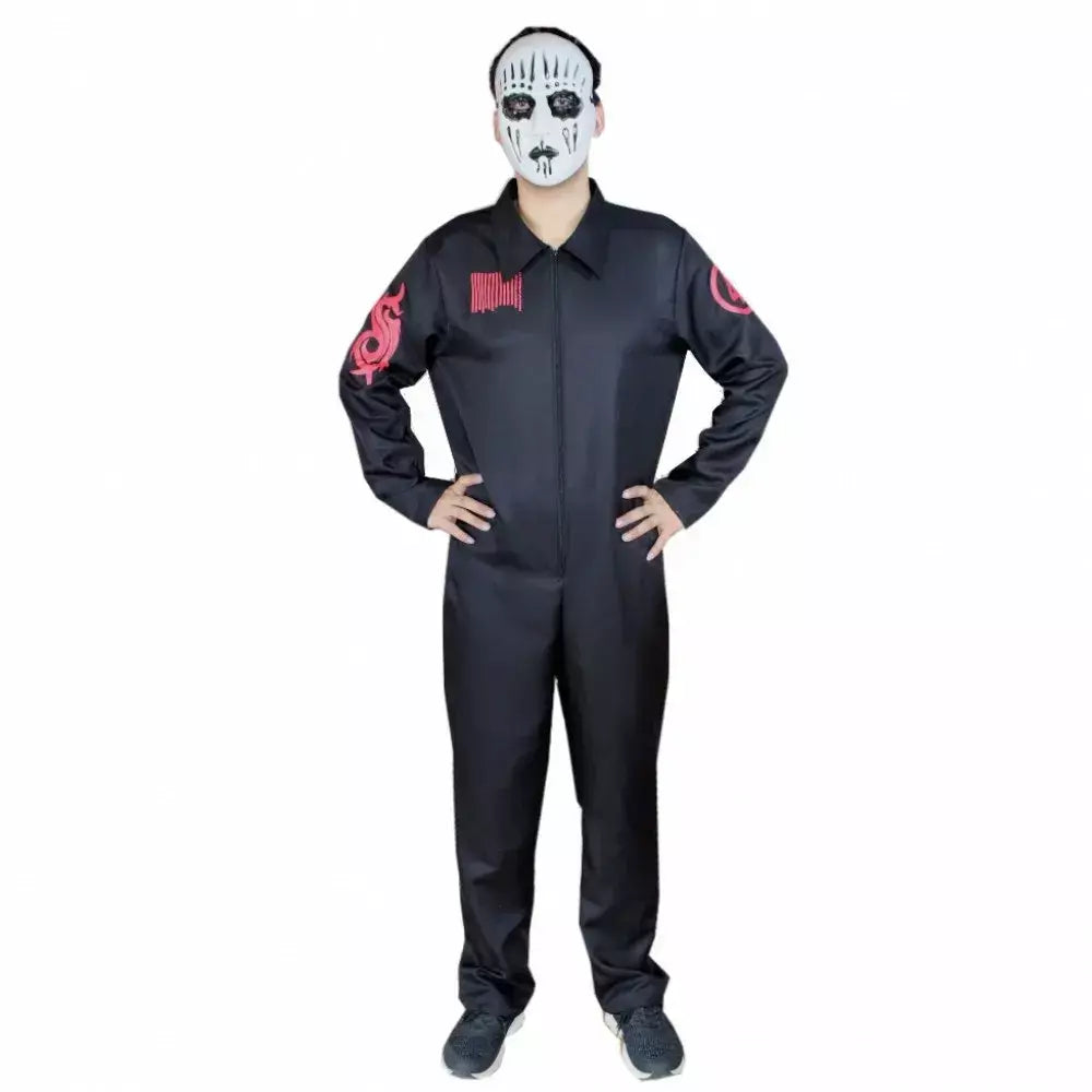 Anime novo slipknot macacão feminino masculino no.4 e no.8 festa de halloween cosplay traje sem máscara trajes de halloween adereços