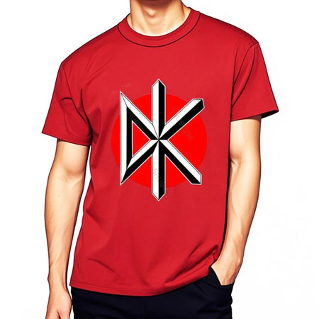Camiseta de algodão masculina, gola redonda, dead kennedys-logotipo jumbo-camiseta unissex, tamanho euro, gola redonda, camisetas para homens, legal