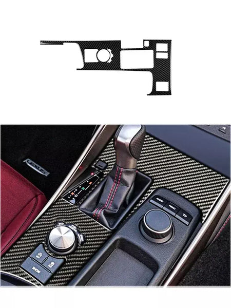 Material De Fibra De Carbono Adesivos, Auto Molduras Interiores, Tira Decorativa, Acessórios Do Carro, Lexus IS250 IS250C IS300 2014-2018