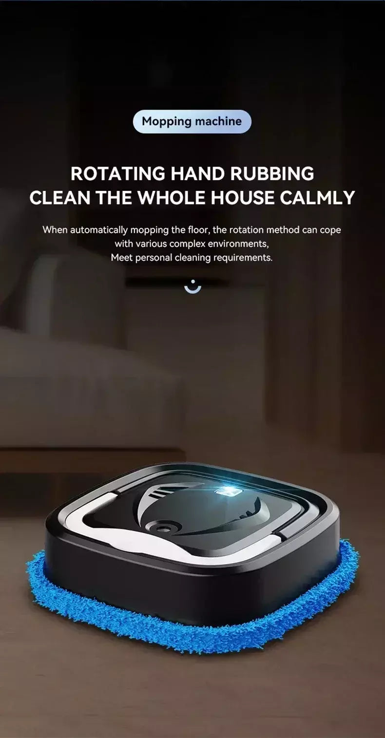 Robô Inteligente Máquina De Limpeza, Sucção Varrendo, Esfregando, Eletrodoméstico, Robôs De Cozinha, Limpeza Por Umidificação USB, Novo, 2022