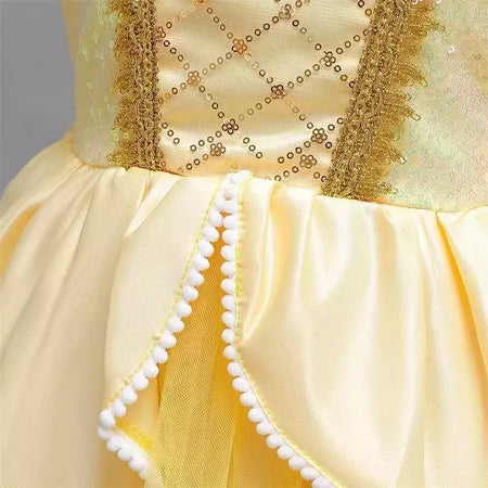 Rapunzel vestido para meninas cinderela belle vestir-se fantasia crianças aniversário princesa traje crianças roupas de festa de halloween 3-10y