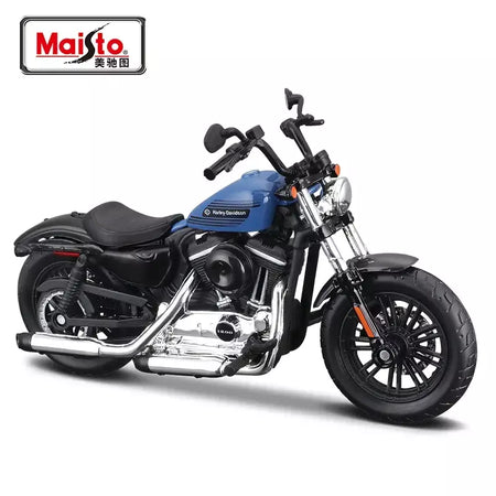 Maisto 1:18 Harley Davidson 2021 Pan America 1250 Veículos fundidos colecionáveis Hobbies Modelo de motocicleta Brinquedos