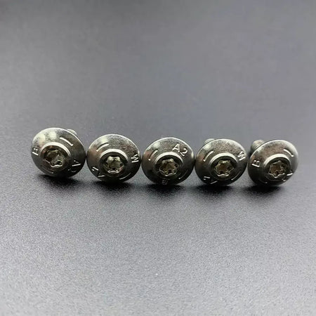 Acessórios para motocicleta m5 * 12 para bmw r1200gs r1250gs f850gs adv r1200rt r1250rt k1600b s1000rr parafusos de carenagem de motocicleta