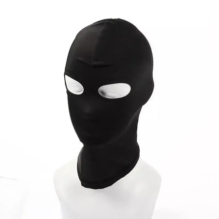 Balaclava elástica unissex padrão sem costura capuzes fetiche para halloween cosplay festa chapéu tático máscara facial jogos
