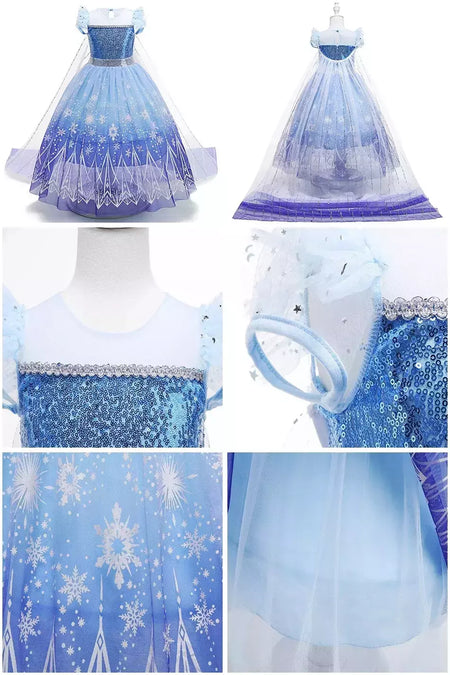 Crianças elsa ariel traje meninas quarta-feira dança disfarce crianças rapunzel vestido elegante barbi cosplay halloween fantasia 3-12t
