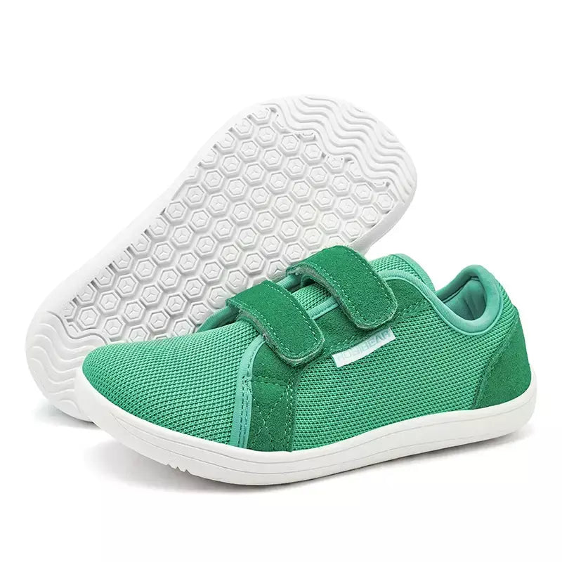 HOBIBEAR-Tênis de malha leve infantil, calçados casuais respiráveis, sapatos minimalistas com os pés descalços, pequenos e grandes, tênis infantil