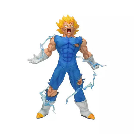 Anime dragon ball z majin vegeta figura brinquedos manga goku preto zamasu super saiyan estatuetas de ação pvc coleção modelo bonecas