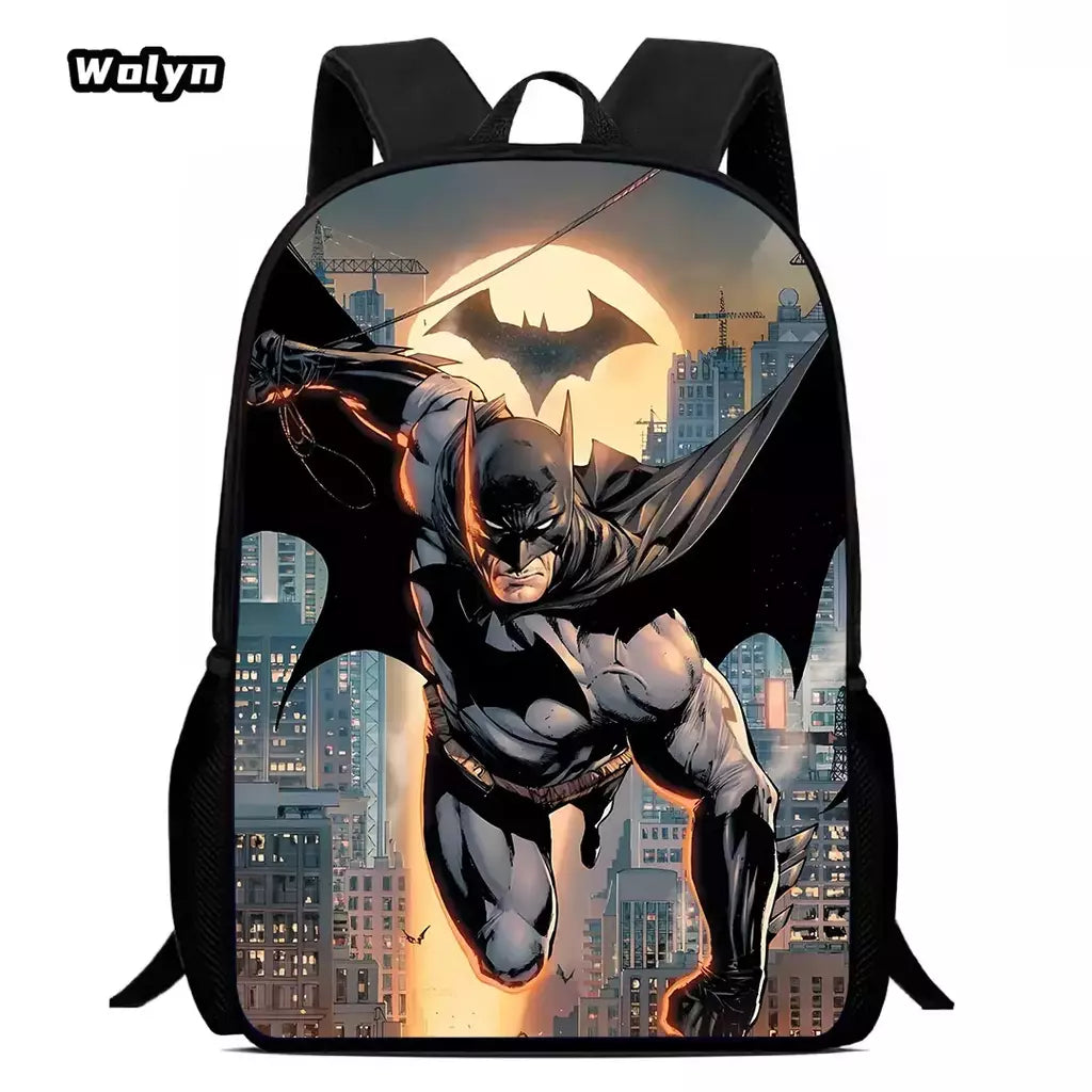 Mochila escolar para crianças, estampas de bastão de anime, mochila leve para jardim de infância, meninos e meninas, melhor presente