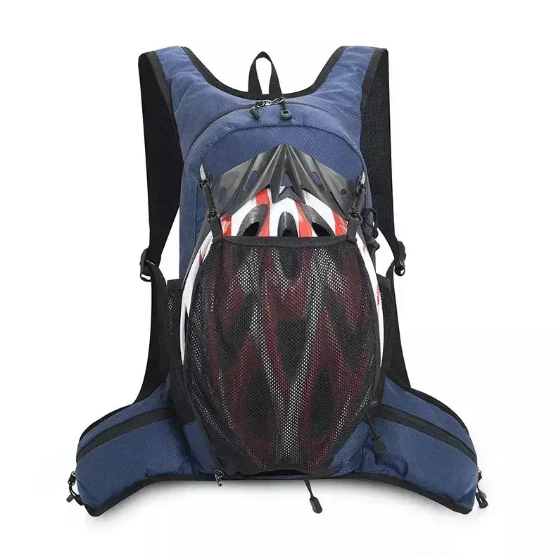 Caminhadas mochila impermeável poliéster resistente ao desgaste das mulheres dos homens trekking mochila em camadas saco de armazenamento esporte para exercício fitness