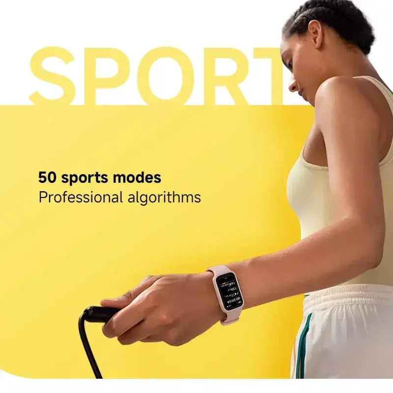 Versão global Xiaomi Smart Band 9 Active 1.47 ''Display 5ATM Modo de vida útil da bateria de 18 dias Monitoramento de saúde e fitness durante todo o dia