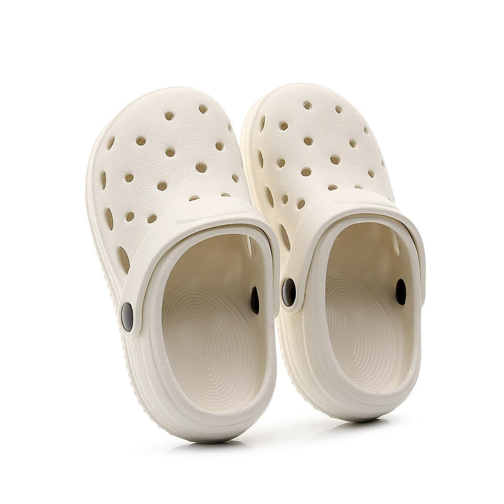 Moda à prova dwaterproof água chinelos crianças sandálias sapatos verão ao ar livre slides sola macia sapatos de jardim indoor enfermagem tamancos sandálias