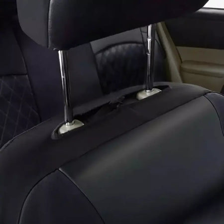 Capa de assento de carro de couro PU para todas as estações, protetor de assento totalmente cercado, à prova d'água, ajuste universal, sedan, suv, captador, assento de caminhão
