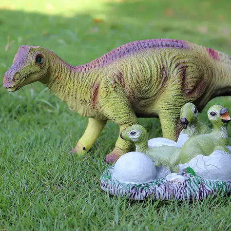 Oenux novo jurássico macio pvc dinossauro modelo figuras de ação brinquedo maiasaura dinossauro mundo parque filhote animal brinquedo educativo presente do miúdo
