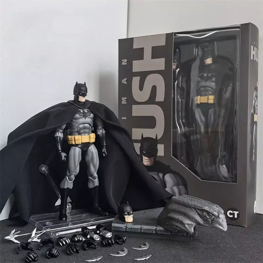 (Em estoque) brinquedos ct batman hush mafex 126 figura de ação dc batman conjunta móvel versão em quadrinhos coleção estatueta modelo brinquedo presente