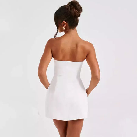 Hawthaw-Mini vestido curto preto feminino, streetwear noturno, bodycon, roupas de festa, clube, itens por atacado para negócios, verão, 2022