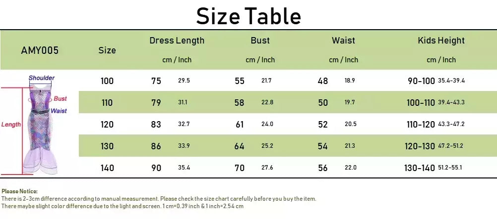 Sereia vestido de festa de aniversário verão menina sereia traje carnaval anime cosplay outfits 2-10 anos crianças fantasia disfarce vestido de baile