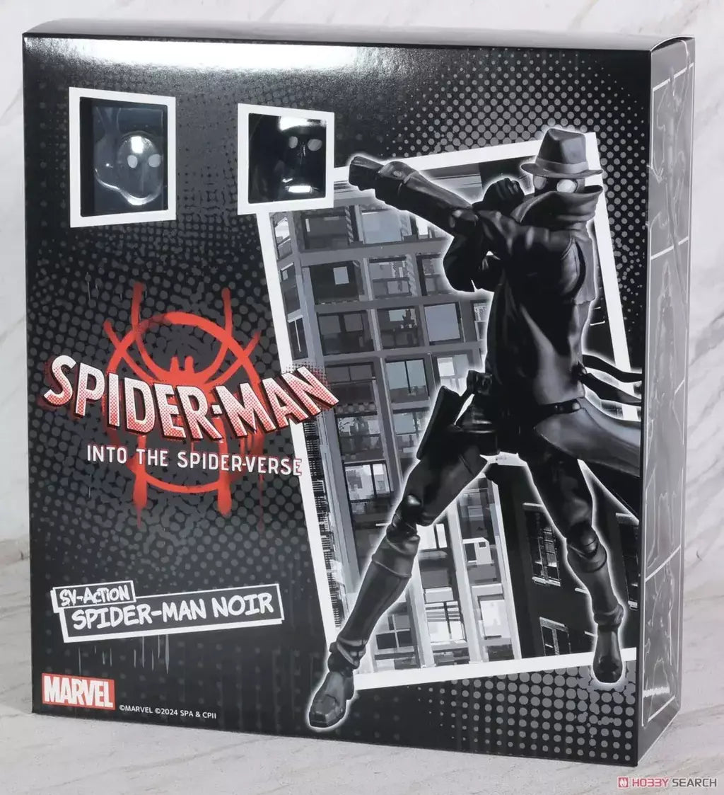 Homem aranha noir peter parker final homem aranha terra-90214 escuridão preto marvel lenda shf brinquedos figura de ação modelo crianças presente