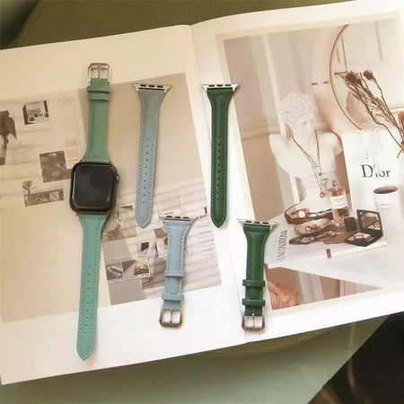 Pulseira de couro para Apple Watch, Banda, Pulseira, Ultra 9, 7, SE, 3, 4, 6, 8, 44mm, 40mm, 41mm, 42mm, 38 milímetros, 49 milímetros, 44 milímetros, 45 milímetros