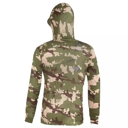 2025 sublimação meio zíper fino ajuste hoodie personalizado venda quente impressão camisa de pesca à prova ultravioleta torneio camisa de pesca