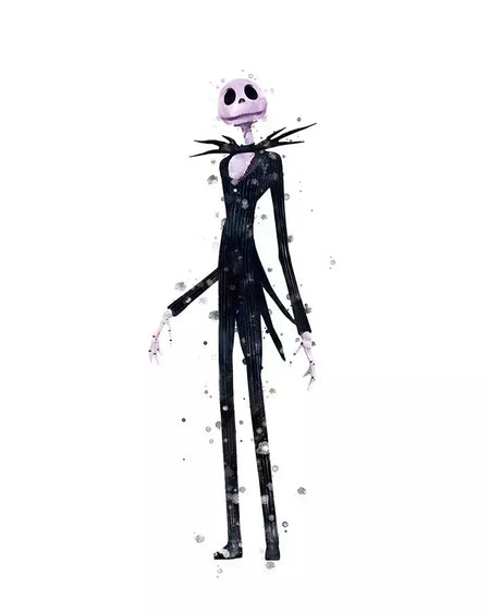 Filme clássico o pesadelo antes do natal anime figura jack poster impressões pintura em tela arte da parede fotos decoração do quarto casa