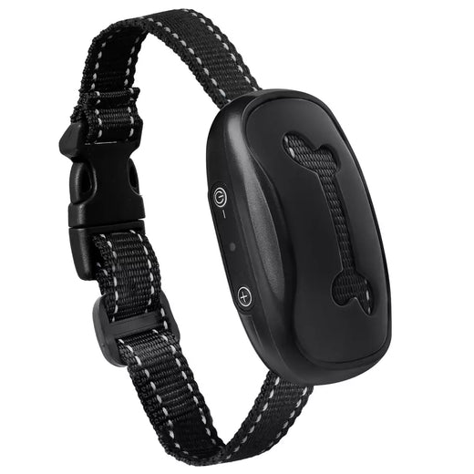 Cão de estimação anti latido dispositivo usb recarregável cães coleira treinamento ultra-sônico parar latido vibração anti latido coleira