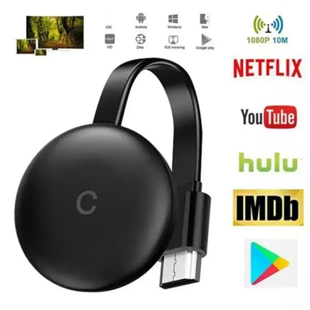 5g/2.4g sem fio wifi display dongle tela espelhamento 1080p hd tv g12 tv vara para chromecast 4k hd hdmi-reprodutor de mídia compatível