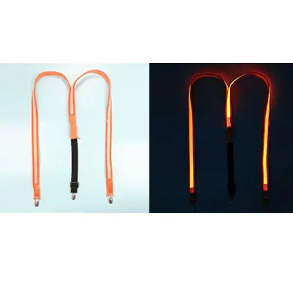Suspensórios de led iluminados masculinos, gravata borboleta unissex, calças elásticas ajustáveis, suspensório iluminado com led para festival de música, festa de fantasia
