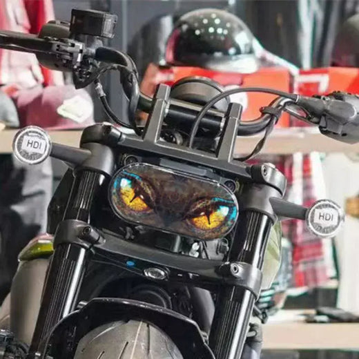 Para harley davidson sportster s rh 1250 rh1250 rh1250s acessórios da motocicleta frente carenagem farol adesivo guarda-3